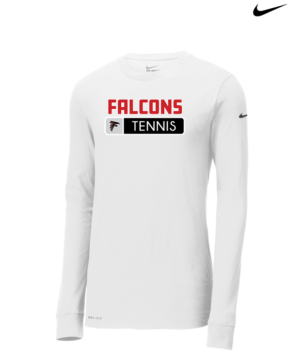 Fairfield HS Tennis Pennant - Nike Dri-Fit Poly Long Sleeve