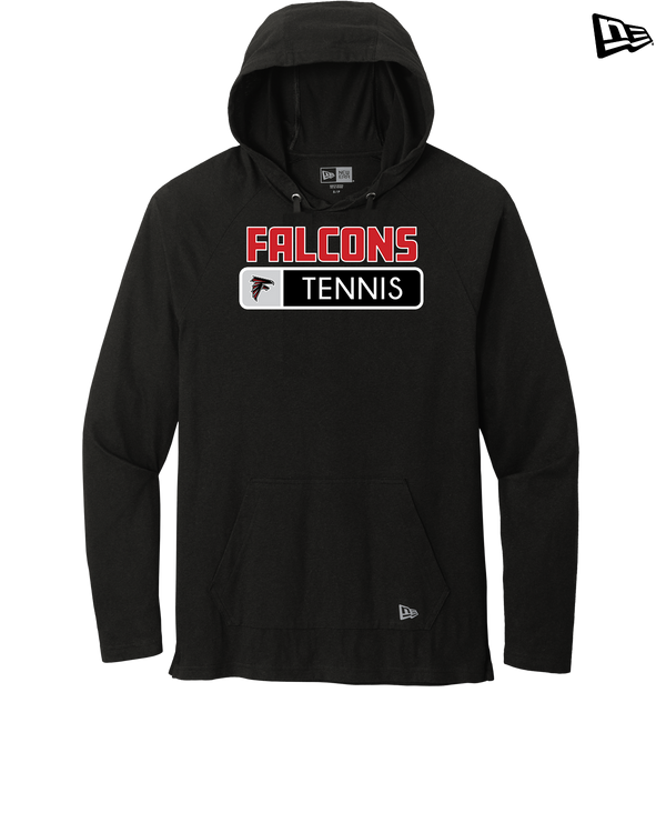 Fairfield HS Tennis Pennant - New Era Tri Blend Hoodie