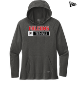 Fairfield HS Tennis Pennant - New Era Tri Blend Hoodie