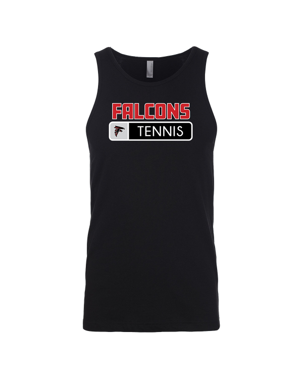 Fairfield HS Tennis Pennant - Mens Tank Top