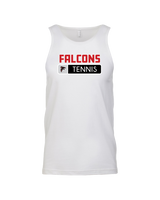Fairfield HS Tennis Pennant - Mens Tank Top