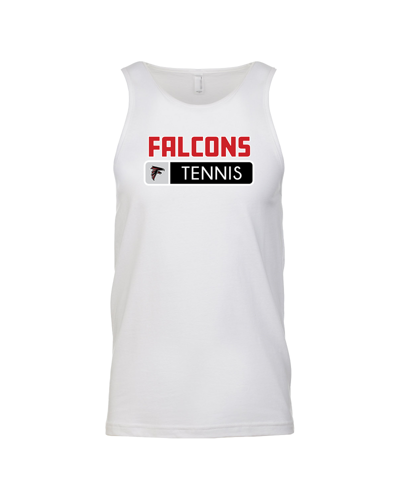 Fairfield HS Tennis Pennant - Mens Tank Top