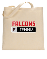 Fairfield HS Tennis Pennant - Tote Bag