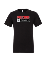 Fairfield HS Tennis Pennant - Mens Tri Blend Shirt