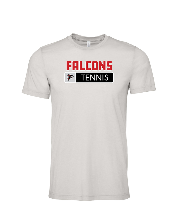 Fairfield HS Tennis Pennant - Mens Tri Blend Shirt