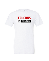 Fairfield HS Tennis Pennant - Mens Tri Blend Shirt