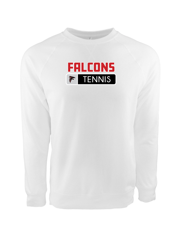 Fairfield HS Tennis Pennant - Crewneck Sweatshirt