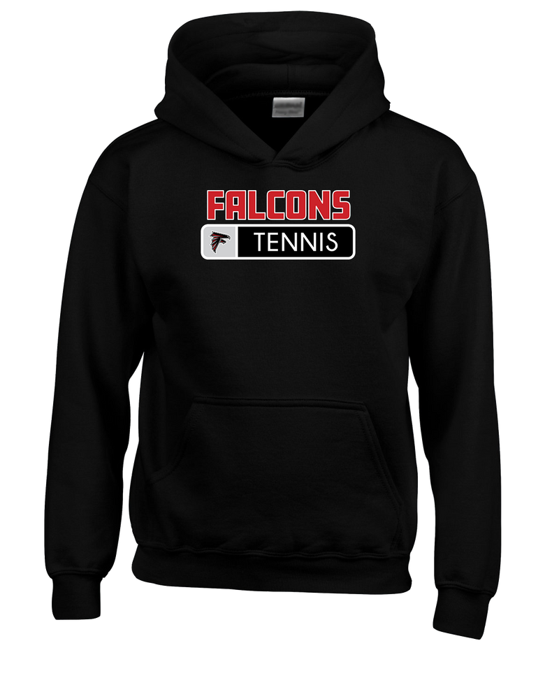 Fairfield HS Tennis Pennant - Cotton Hoodie