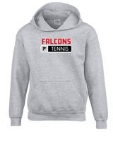 Fairfield HS Tennis Pennant - Cotton Hoodie