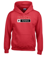 Fairfield HS Tennis Pennant - Cotton Hoodie