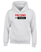 Fairfield HS Tennis Pennant - Cotton Hoodie
