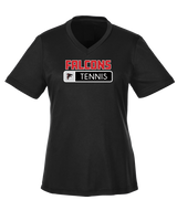 Fairfield HS Tennis Pennant - Womens Performance Shirt