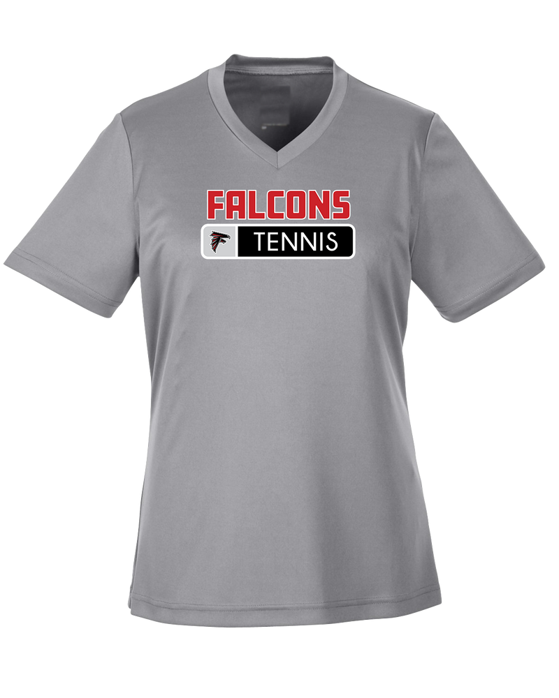 Fairfield HS Tennis Pennant - Womens Performance Shirt