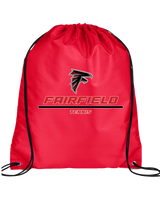 Fairfield HS Tennis Split - Drawstring Bag