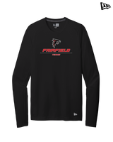 Fairfield HS Tennis Split - New Era Long Sleeve Crew
