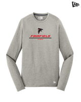 Fairfield HS Tennis Split - New Era Long Sleeve Crew