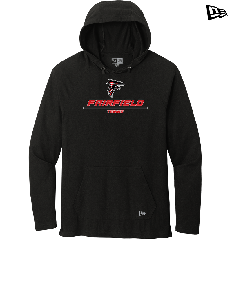 Fairfield HS Tennis Split - New Era Tri Blend Hoodie