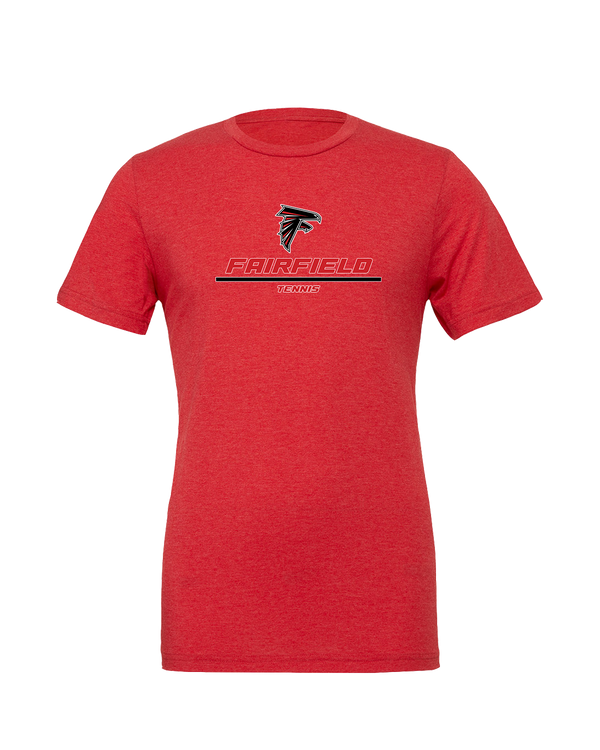 Fairfield HS Tennis Split - Mens Tri Blend Shirt