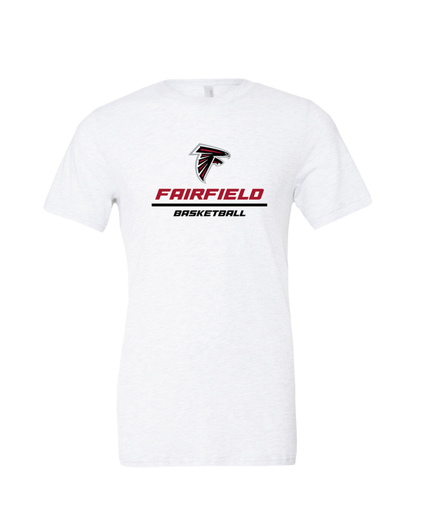 Fairfield HS Boys Basketball Split - Mens Tri Blend Shirt