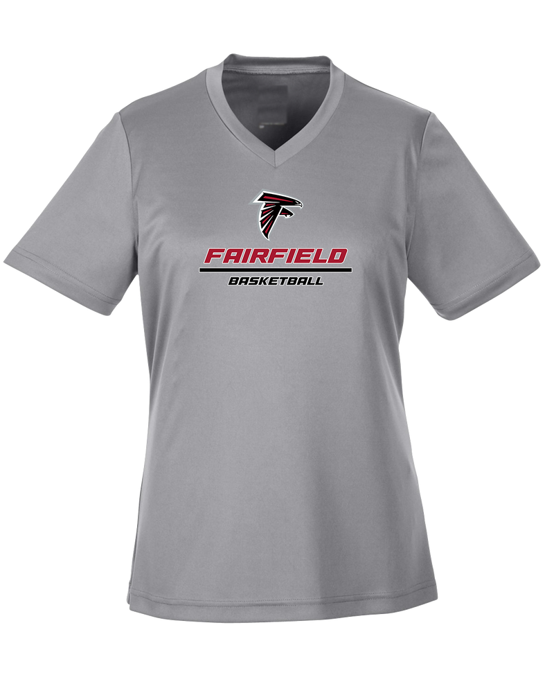 Fairfield HS Boys Basketball Split - Womens Performance Shirt