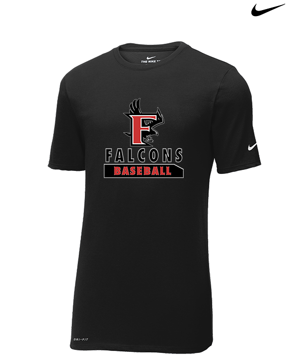 Fairfield HS Baseball Baseball - Mens Nike Cotton Poly Tee
