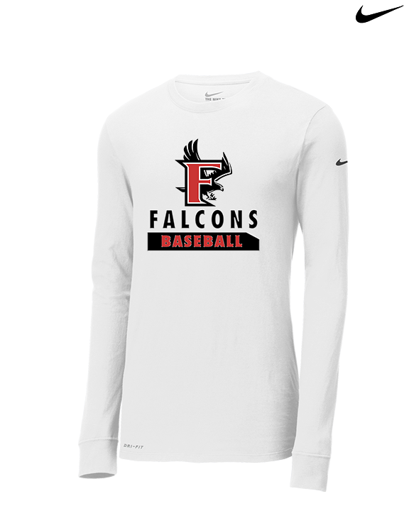 Fairfield HS Baseball Baseball - Mens Nike Longsleeve