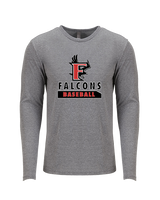 Fairfield HS Baseball Baseball - Tri-Blend Long Sleeve
