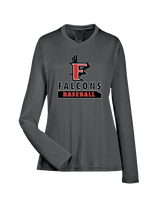 Fairfield HS Baseball Baseball - Womens Performance Longsleeve