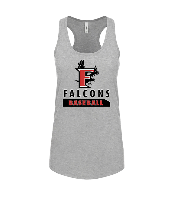 Fairfield HS Baseball Baseball - Womens Tank Top