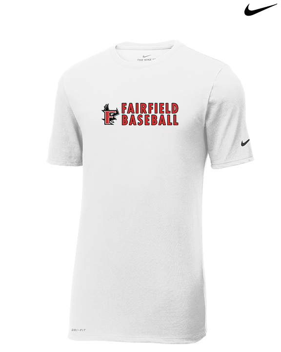 Fairfield HS Baseball Basic - Mens Nike Cotton Poly Tee