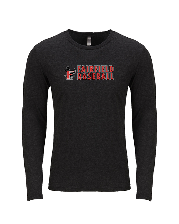 Fairfield HS Baseball Basic - Tri-Blend Long Sleeve