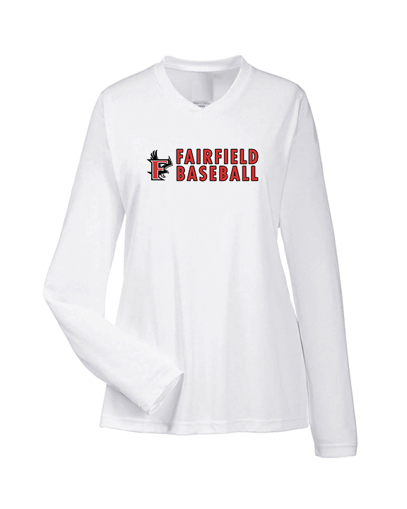 Fairfield HS Baseball Basic - Womens Performance Longsleeve