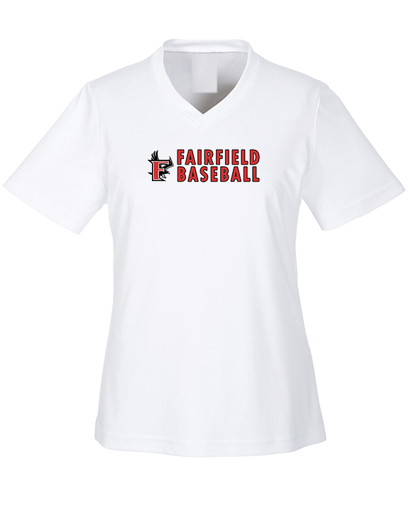 Fairfield HS Baseball Basic - Womens Performance Shirt