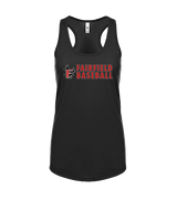 Fairfield HS Baseball Basic - Womens Tank Top