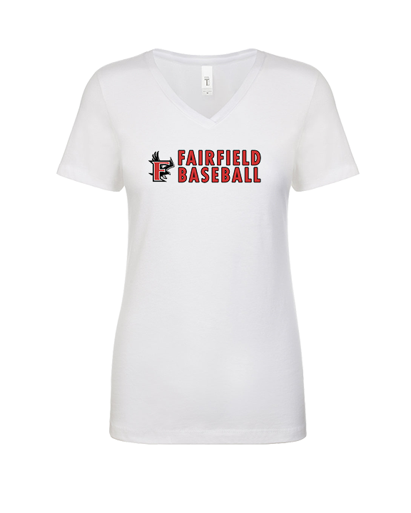 Fairfield HS Baseball Basic - Womens Vneck