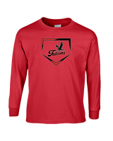 Fairfield HS Baseball Plate - Cotton Longsleeve