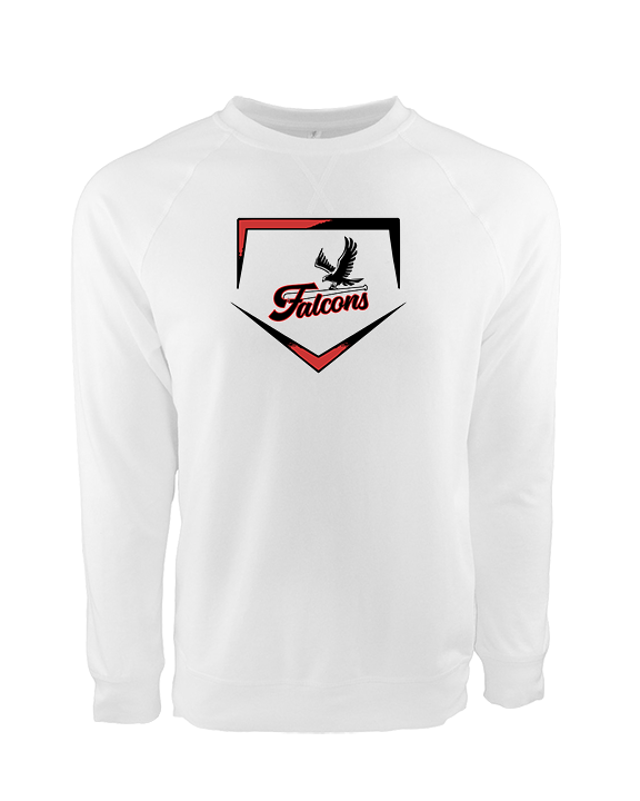 Fairfield HS Baseball Plate - Crewneck Sweatshirt