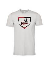 Fairfield HS Baseball Plate - Tri-Blend Shirt