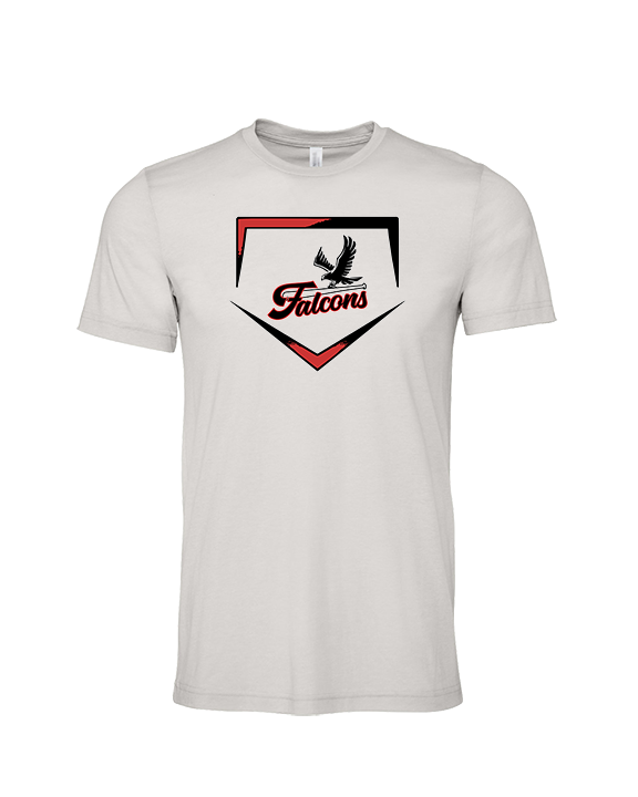Fairfield HS Baseball Plate - Tri-Blend Shirt