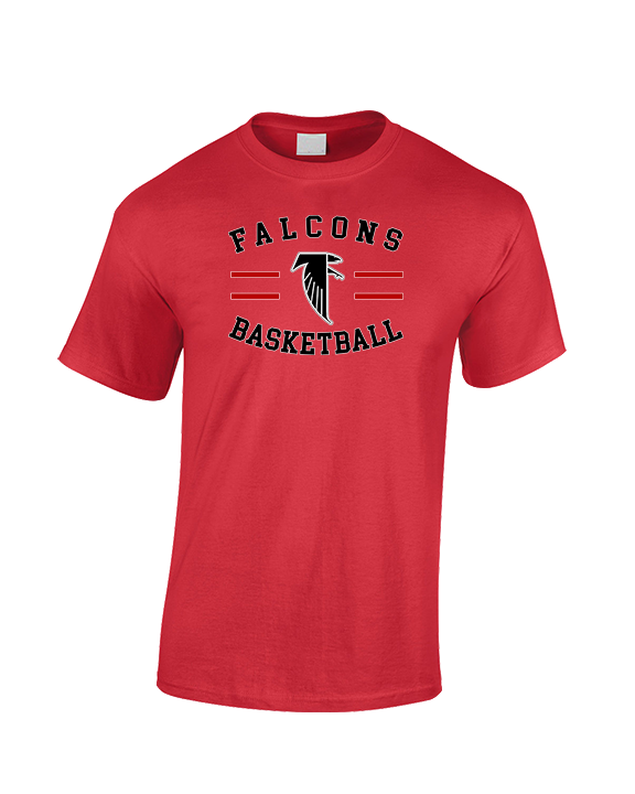 Fairfield HS Girls Basketball Curve - Cotton T-Shirt