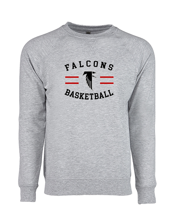 Fairfield HS Girls Basketball Curve - Crewneck Sweatshirt