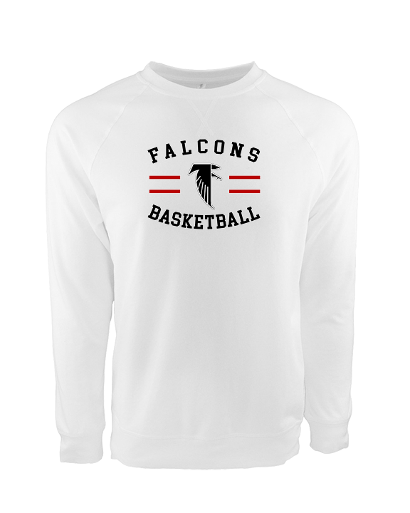 Fairfield HS Girls Basketball Curve - Crewneck Sweatshirt