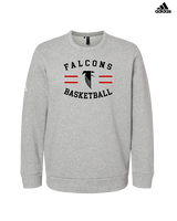 Fairfield HS Girls Basketball Curve - Mens Adidas Crewneck