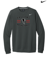Fairfield HS Girls Basketball Curve - Mens Nike Crewneck