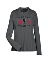 Fairfield HS Girls Basketball Curve - Womens Performance Longsleeve