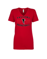 Fairfield HS Girls Basketball Curve - Womens V-Neck