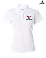 Fairfield Warde HS Softball Logo Softball - Adidas Womens Polo