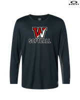 Fairfield Warde HS Softball Logo Softball - Mens Oakley Longsleeve