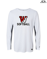 Fairfield Warde HS Softball Logo Softball - Mens Oakley Longsleeve