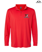 Fairfield Warde HS Softball Logo Softball - Mens Oakley Quarter Zip